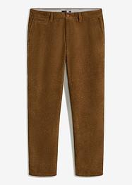 Chinos i manchestersammet, normal passform, raka ben, bpc selection
