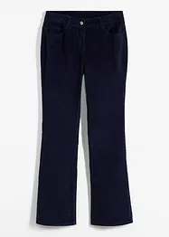 Stretchig manchesterbyxa, bootcut, bonprix