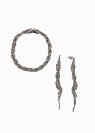 Armband och örhänge (3 delar), bpc bonprix collection