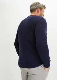 Ulltröja med Good Cashmere Standard®-andel, rundhalsad, bonprix