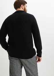 Ulltröja med Good Cashmere Standard®-andel, tröjkrage, bonprix