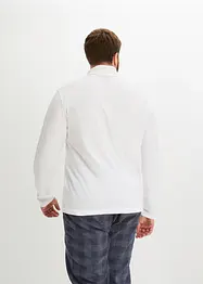 Långärmad T-shirt med polokrage (2-pack), bonprix