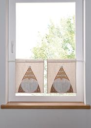 Cafégardin med tomte med filtben (1-pack), bpc living bonprix collection