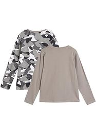 Lång underställströja för barn (2-pack), bpc bonprix collection