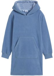 Huvklänning i fleece för flickor, bpc bonprix collection