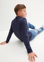 Långärmad polotröja för barn (2-pack), bpc bonprix collection