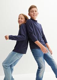 Långärmad polotröja för barn (2-pack), bpc bonprix collection