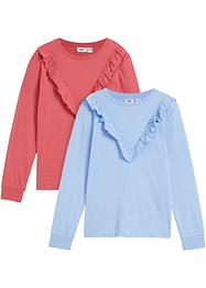 Långärmad topp (2-pack), bpc bonprix collection