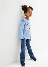 Bootcut Jeans Mid Waist för barn, med bekväm midja, bonprix