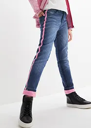 Termojeans med jerseyfoder, bonprix