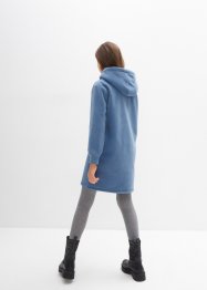 Huvklänning i fleece för flickor, bpc bonprix collection