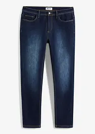 Stretchiga, extra fluffiga termojeans, normal passform, raka ben, bonprix