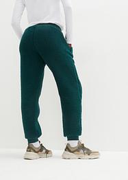 Joggingbyxa i teddyfleece, bpc bonprix collection