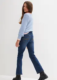 Stretchiga termojeans för barn, bootcut, bonprix