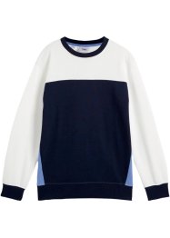 Sweatshirt med colourblocking-look för barn, bpc bonprix collection