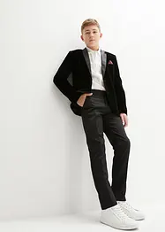 Kostym + skjorta + slips för barn (4 delar), bonprix