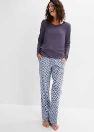 Pyjamas med spets och fickor, bpc bonprix collection