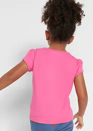 T-shirt i ren ekologisk bomull för barn (2-pack), bonprix