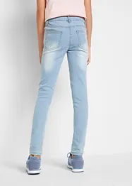 Stretchiga stuprörsjeans för flickor, bonprix