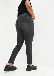 Stretchjeans med smyckesdetalj, bonprix