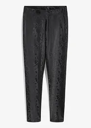 Ormskinnsmönstrade leggings, bonprix