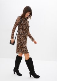 Leopardmönstrad meshklänning, bpc selection