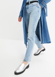 Jeans med hög midja, raka ben, bonprix