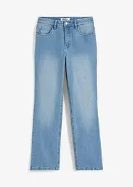 Stretchjeans med vida ben och hög midja, bonprix