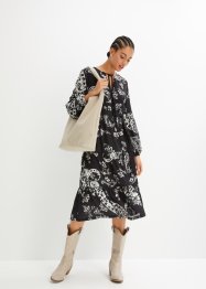 Klänning med vid böljande kjol, BODYFLIRT boutique