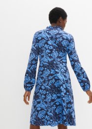 A-linjeformad knälång jerseyklänning med ekologisk bomull, bpc bonprix collection