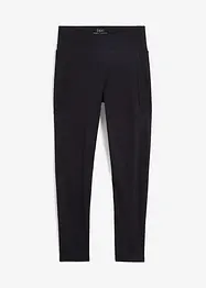 Ankellånga, extra mjuka sportleggings med sidofickor, bonprix