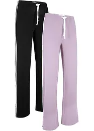 Jerseybyxa i elastisk bomullsmix (2-pack), bonprix