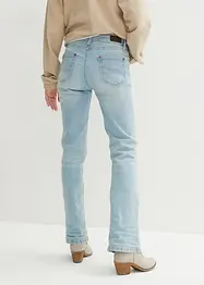 Stretchjeans med medelhög midja, bootcut, bonprix