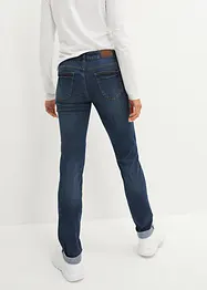 Bekväma stretchjeans med medelhög midja, raka ben, bonprix