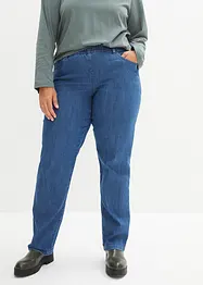 Straight Jeans Mid Waist, långa ben (2-pack), bonprix