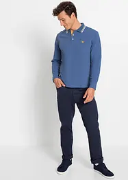 Pikétröja av ekologisk bomull (2-pack), bonprix