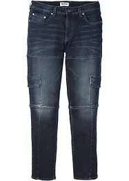 Slim Fit Cargo Stretch Jeans Straight, bonprix