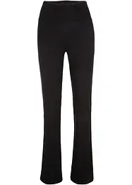 Leggings i bomull med utsvängda ben, bonprix