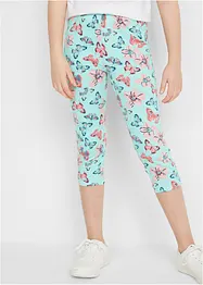 Caprileggings med ekologisk bomull för barn (2-pack), bonprix