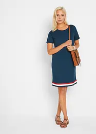 Jerseyklänning i mjuk viskosmix, bonprix