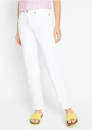 Mom Jeans Mid Waist, långa ben, bonprix