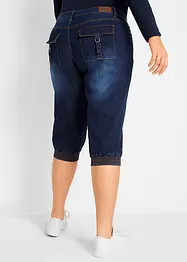 Stretchiga caprijeans, bonprix