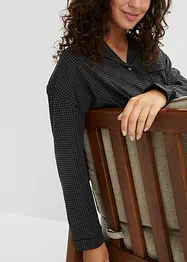 Nattlinne av bomull i oversizemodell, bonprix