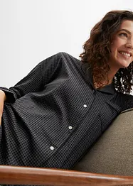 Nattlinne av bomull i oversizemodell, bonprix