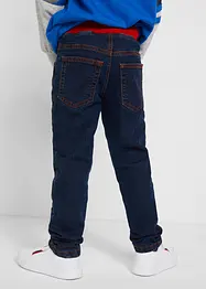 Termojeans med jerseyfoder för barn, bonprix