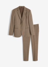 Kostym, smal passform (2 delar): Kavaj och byxa, bonprix