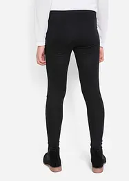 Leggings av elastisk bomullsmix, bonprix