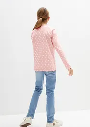 Långärmad T-shirt i ekologisk bomull (3-pack), bonprix
