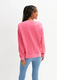 Oversizesweatshirt i ren bomull, bonprix