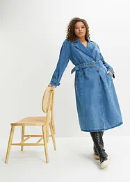 Trenchcoat i denim, bonprix